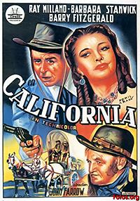Cartel de cine oeste 1946