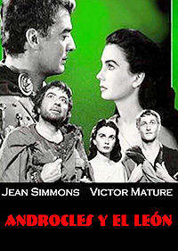 Cartel de cine romanos 1952