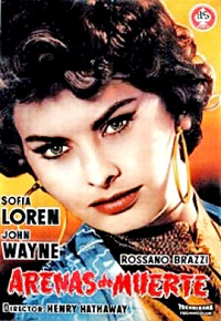 Cartel de cine clasico 1957