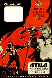 Cartel de cine aventuras 1955