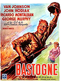 Cartel de cine bélico 1949