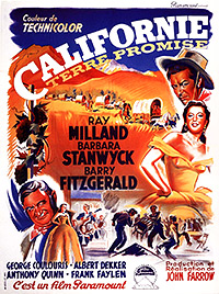 Cartel de cine oeste 1946