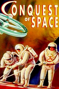 Cartel de cine ciencia ficción 1955