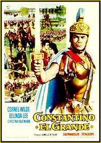 Cartel de cine romanos 1962