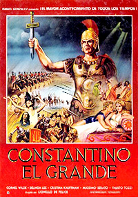 Cartel de la pelicula Constantino el Grande 
