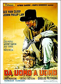Cartel de cine Spaghetti western 1967