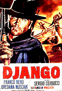 Cartel de cine spaghetti western 1966
