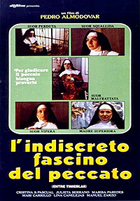 Cartel de cine nunsploitation 1983