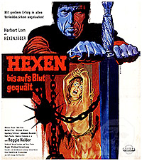 Cartel de cine terror 1970