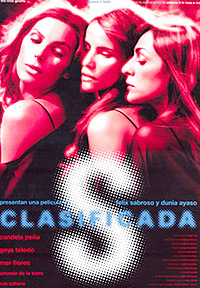 Cartel de la película Los años desnudos "Clasificada S"