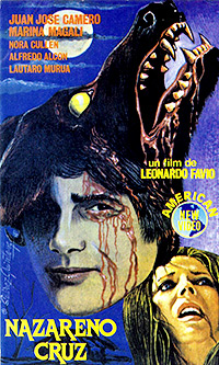 Cartel de cine terror 1975