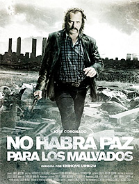 Cartel de la película No habrá paz para los malvados