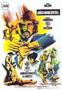Cartel de cine spaghetti western 1967