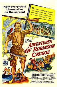  Cartel de cine aventuras 1954