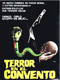  Cartel de cine terror 1980
